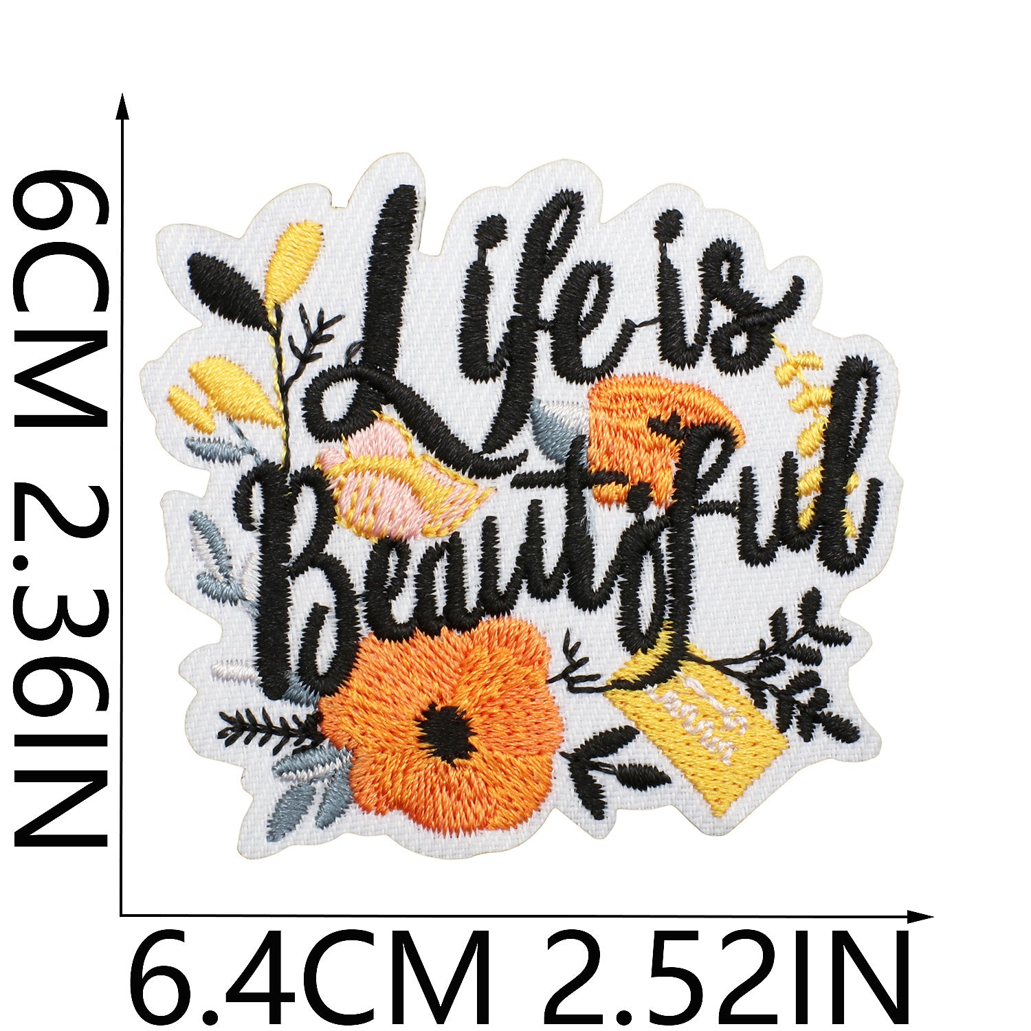 Wholesale Inspirational Embroidered Patch